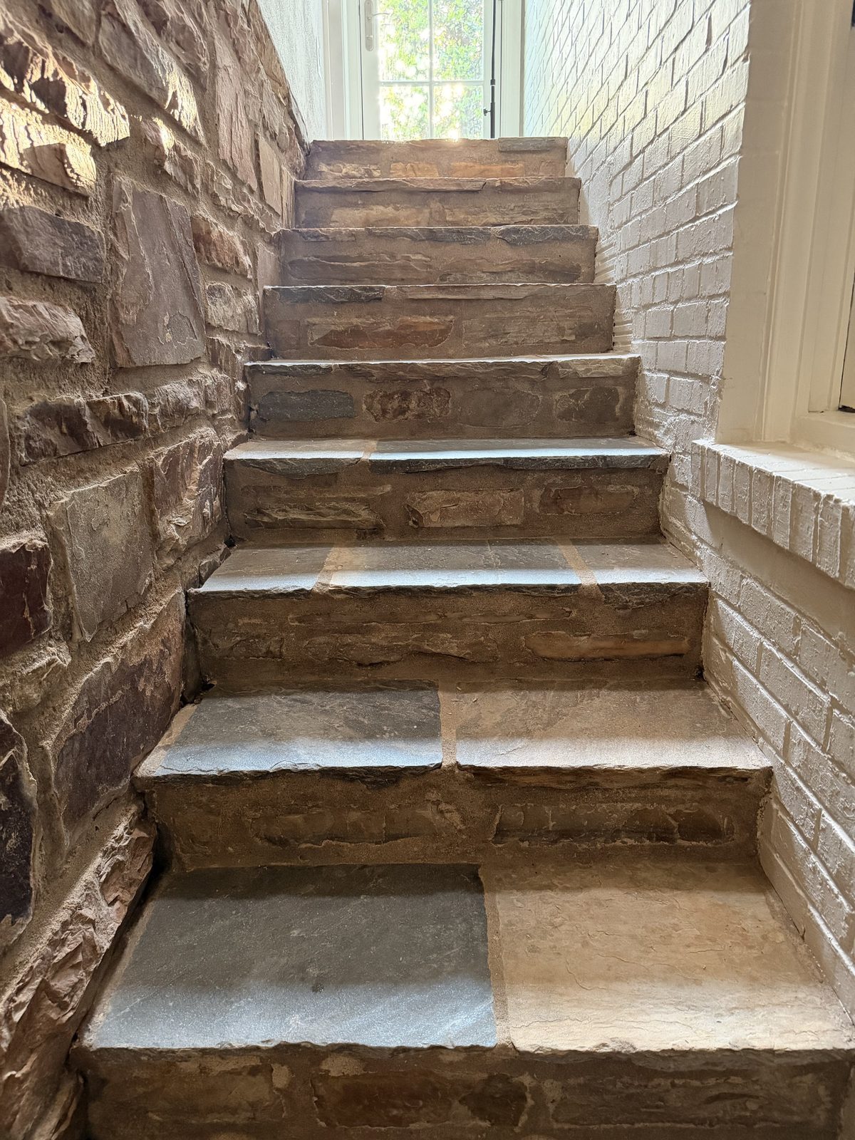 Original stone steps