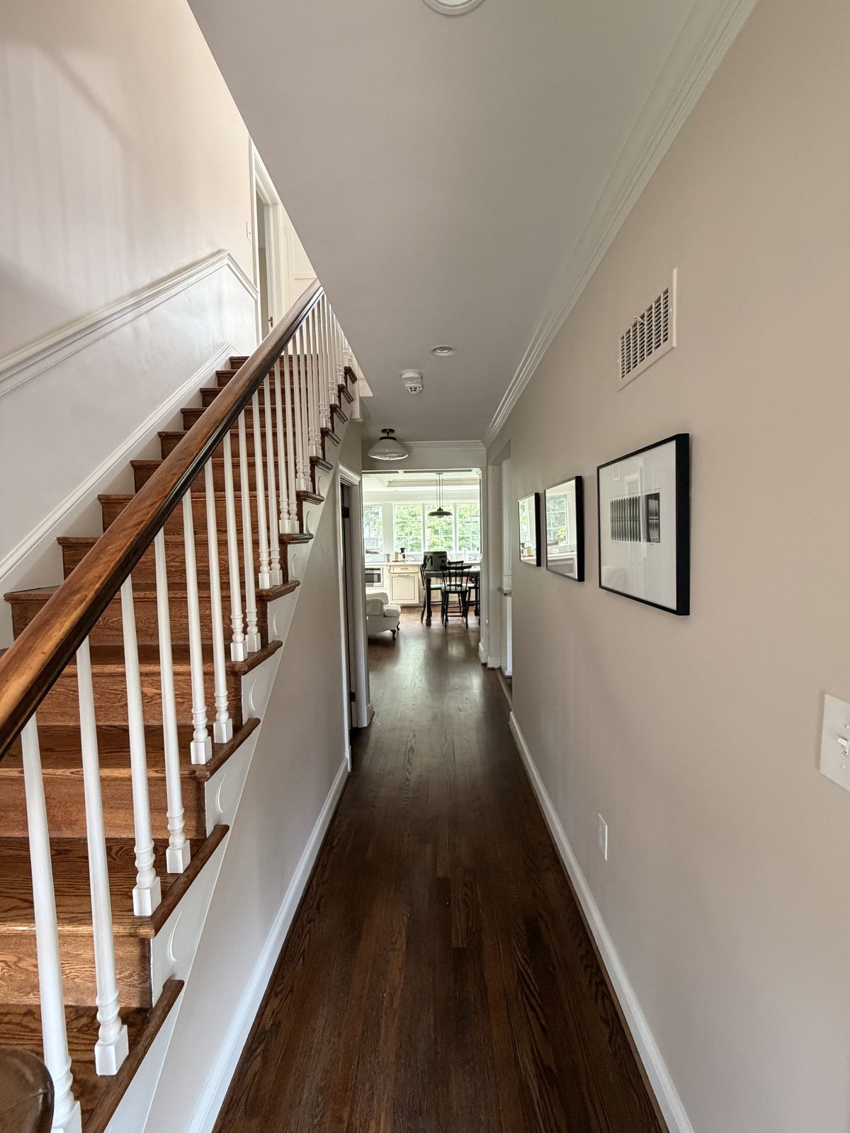 Hall to kitchen