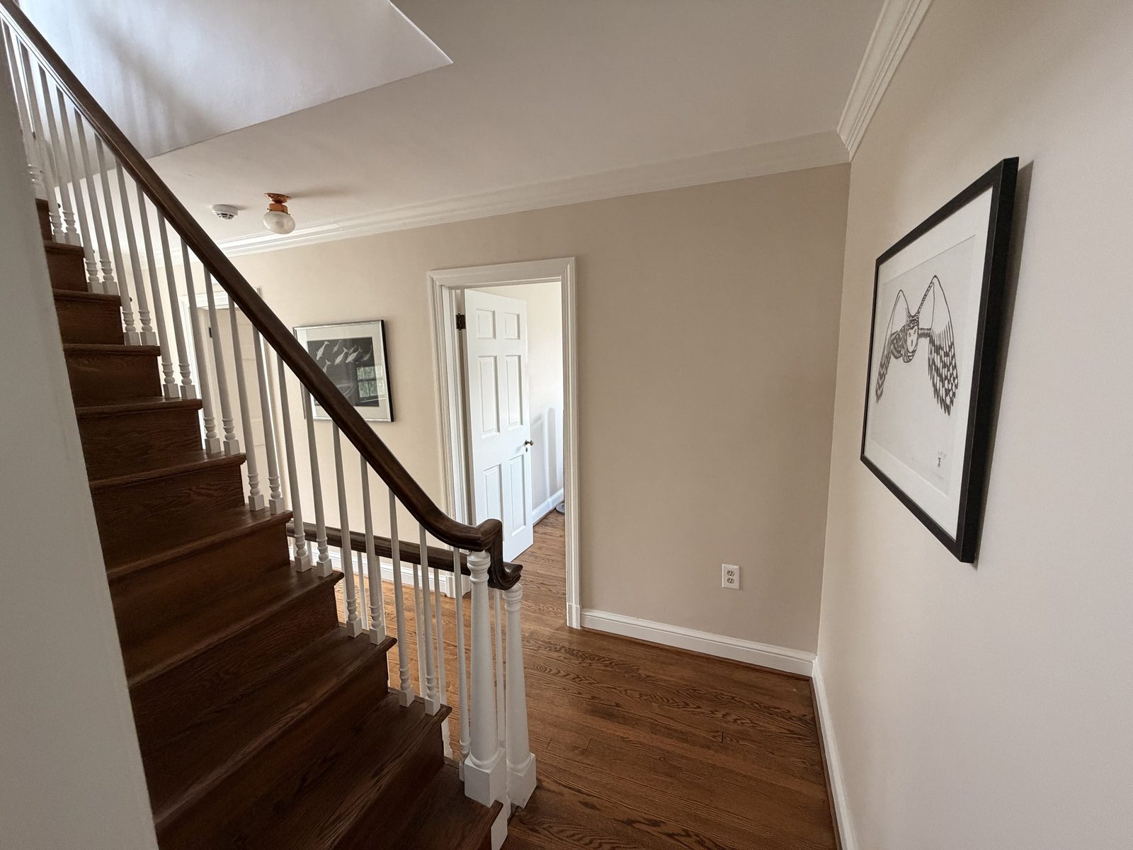 Stair to third floor